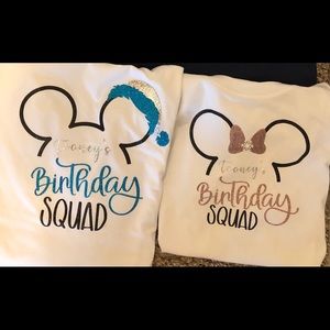Personalized Disney shirts